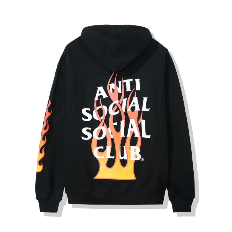 Firebird Black Hoodie made by Anti Social Social Club