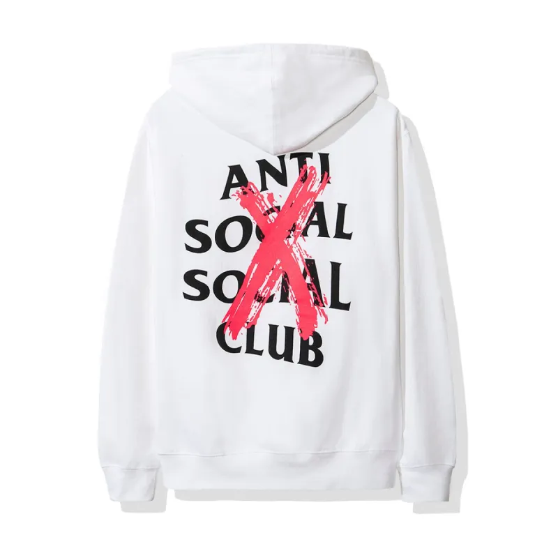 Cancelled White Hoodie sold by Anti Social Social Club