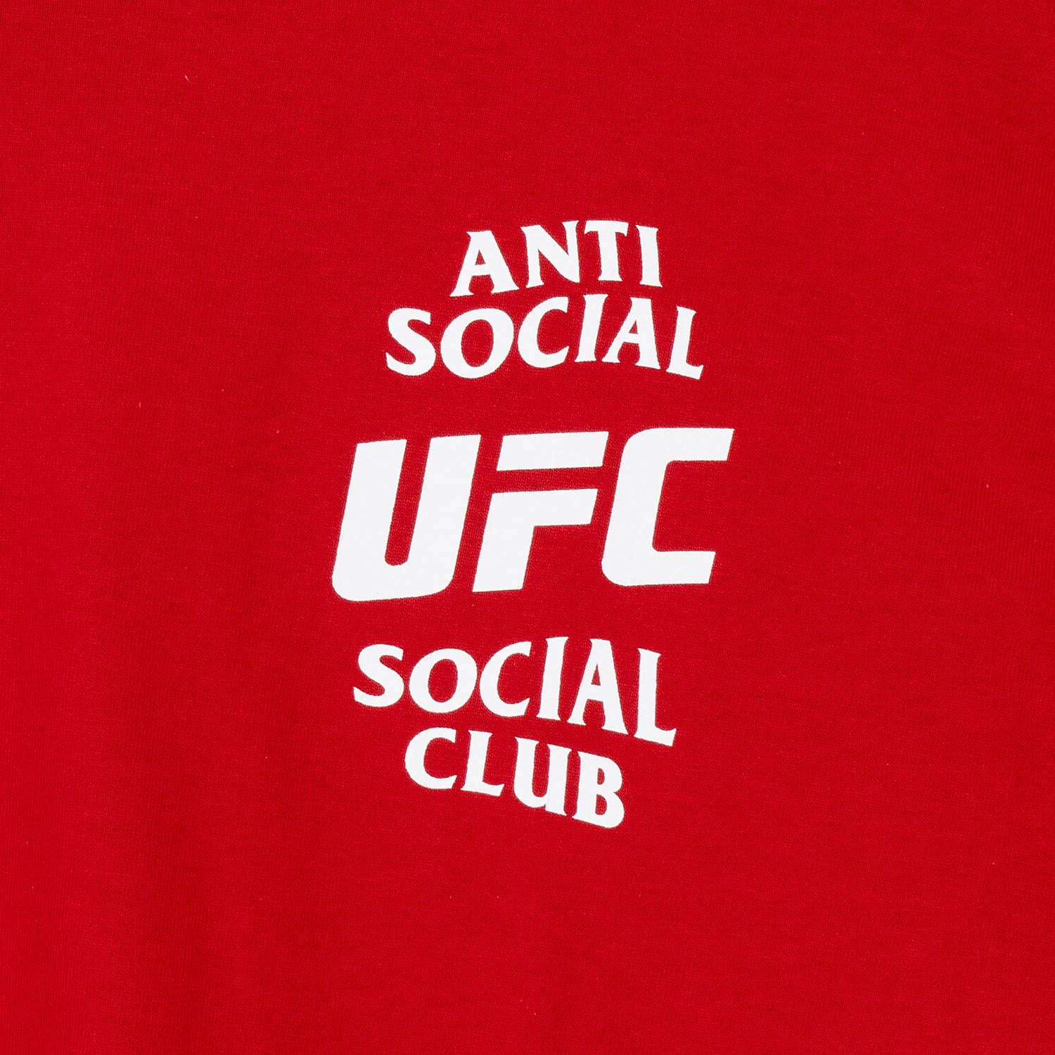 ASSC x UFC Self-Titled Tee - Red sold by Anti Social Social Club product image thumbnail 4