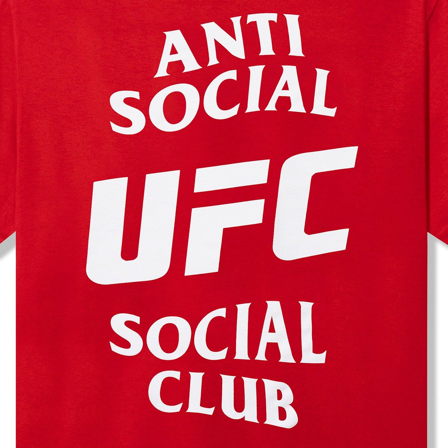 ASSC x UFC Self-Titled Tee - Red sold by Anti Social Social Club product image thumbnail 2