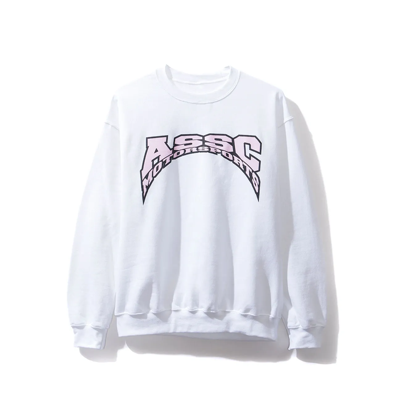 ASSC Moto White Crewneck sold by Anti Social Social Club