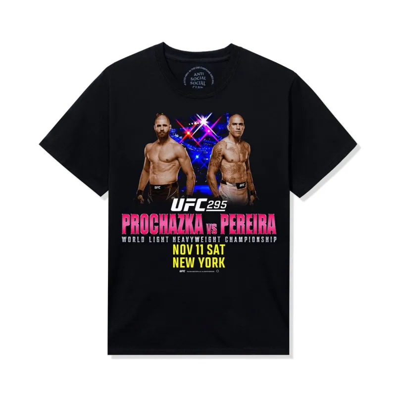 ASSC x UFC Light Heavyweight Tee - Black made by Anti Social Social Club