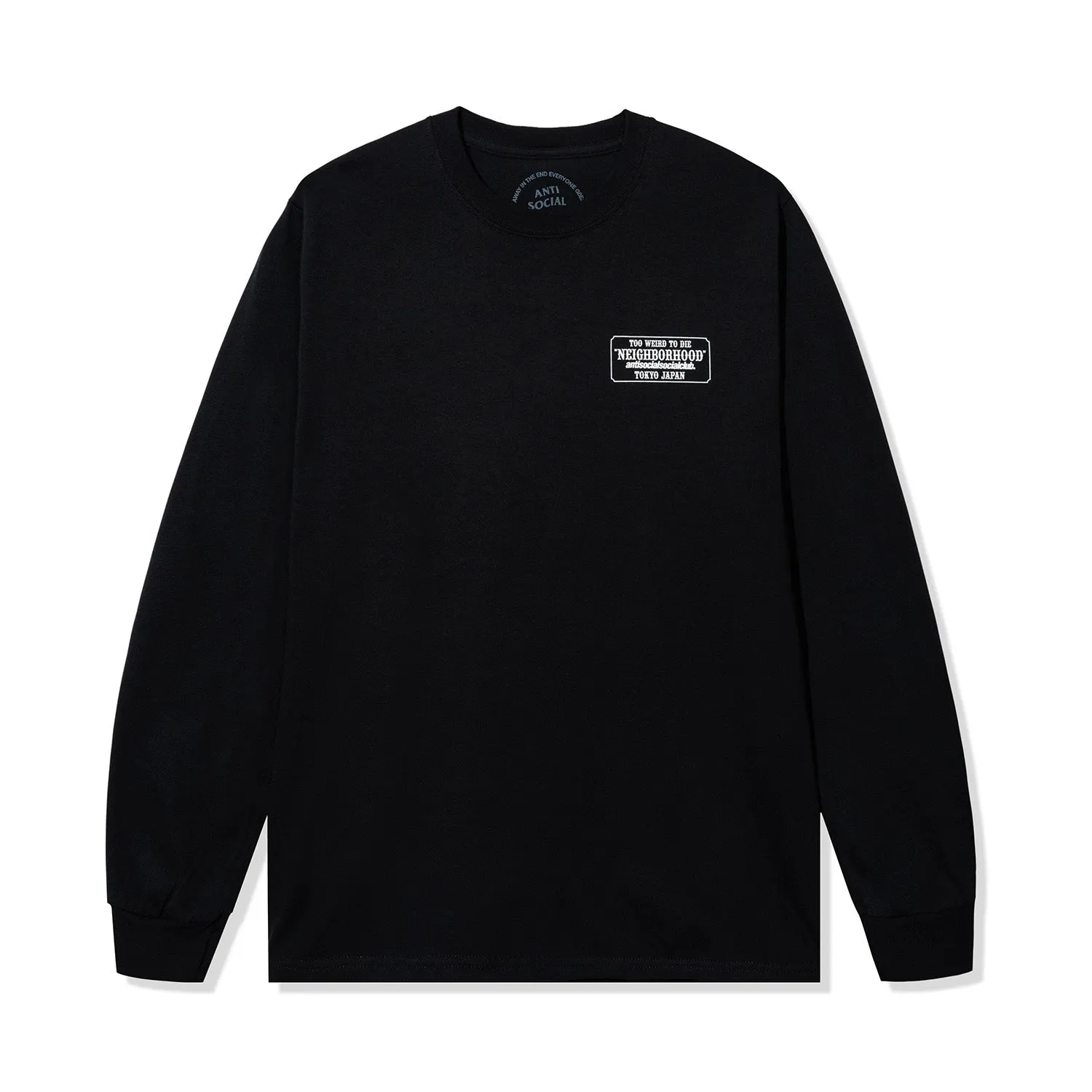 ASSC x Neighborhood Plaque LS Tee - Black sold by Anti Social Social Club product image thumbnail 2