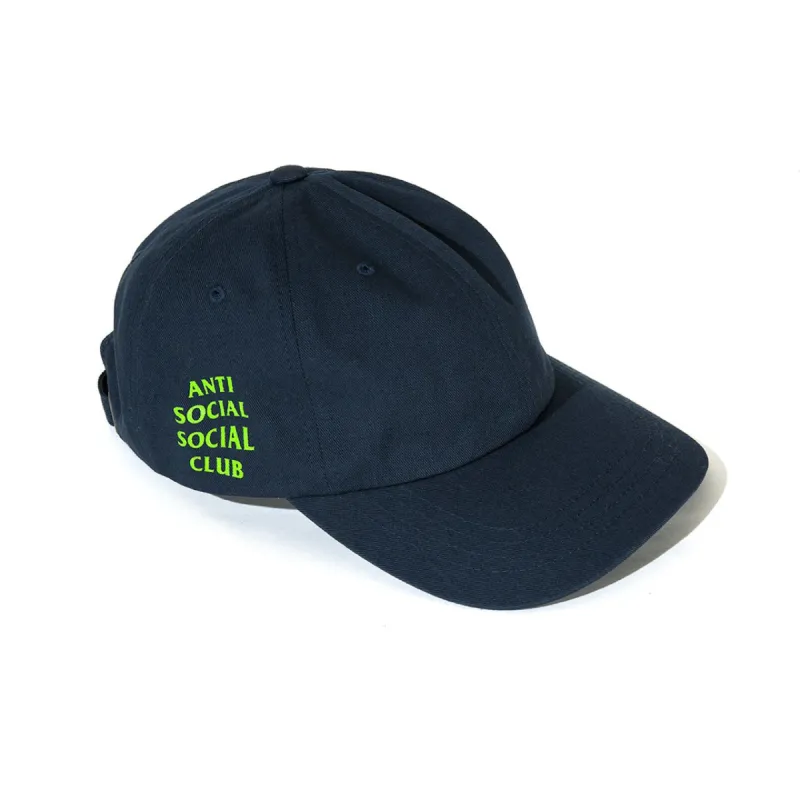 WEIRD CAP -NAVY sold by Anti Social Social Club