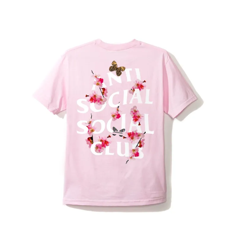 Kkoch Pink Tee sold by Anti Social Social Club