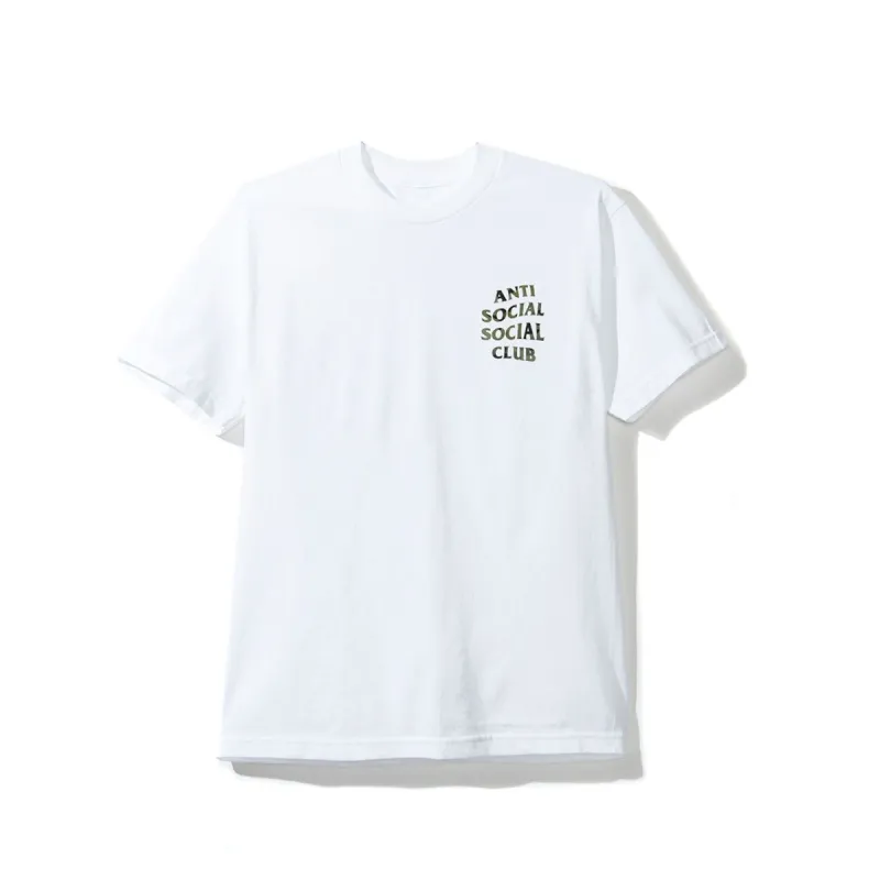Woody White Tee sold by Anti Social Social Club
