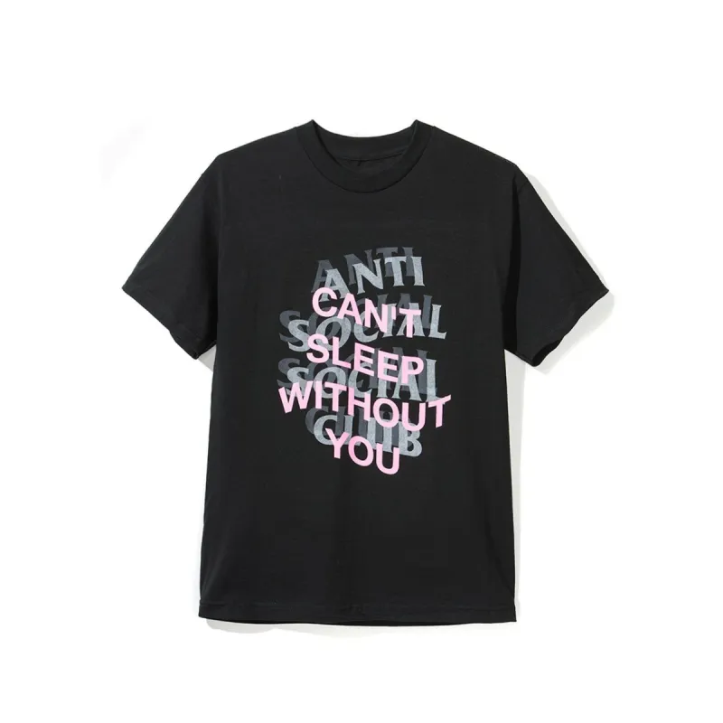 Back Pain Black Tee sold by Anti Social Social Club