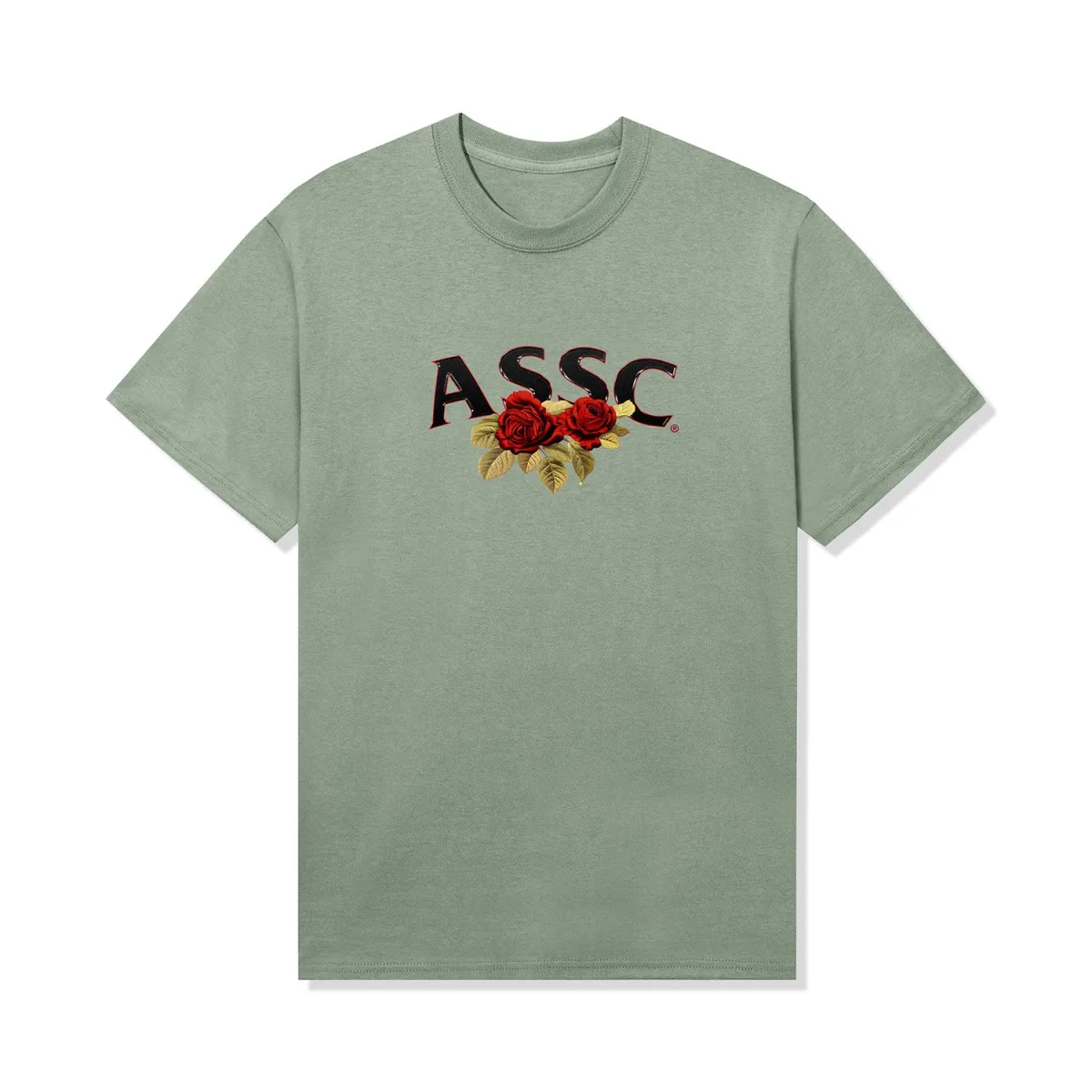 Hierarchy Tee - Stonewashed Green sold by Anti Social Social Club