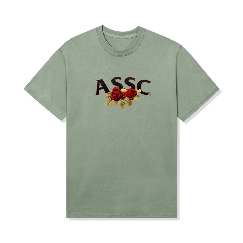 Hierarchy Tee - Stonewashed Green made by Anti Social Social Club