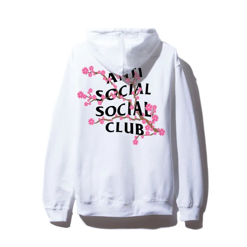Cherry Blossum White Hoodie sold by Anti Social Social Club