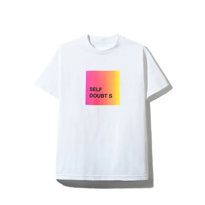 Self Doubts White Tee sold by Anti Social Social Club