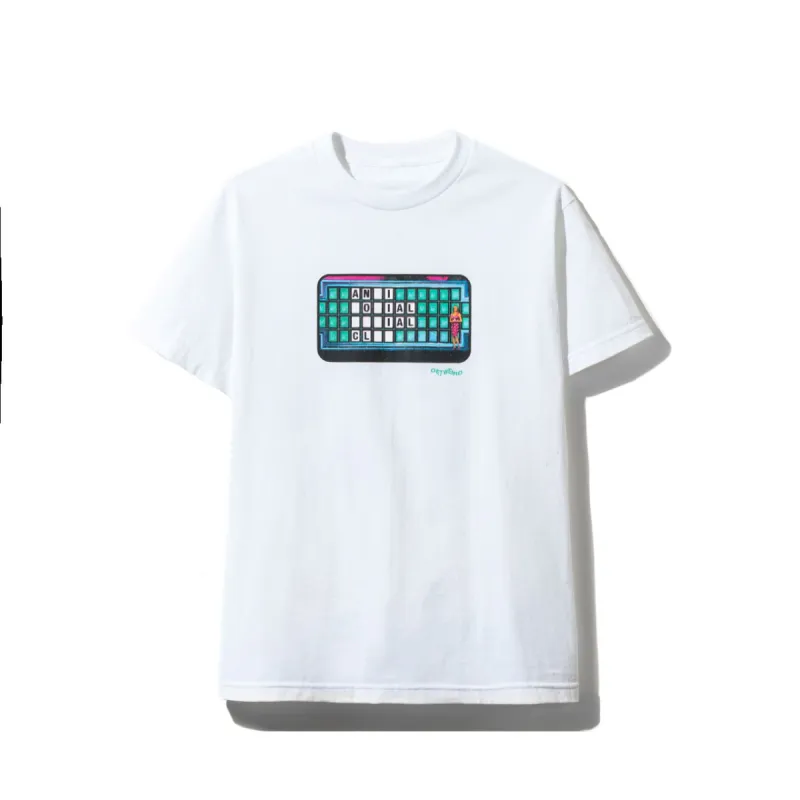 Jackpot White Tee made by Anti Social Social Club