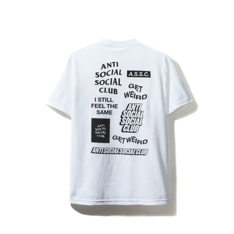 Bukake White Tee sold by Anti Social Social Club