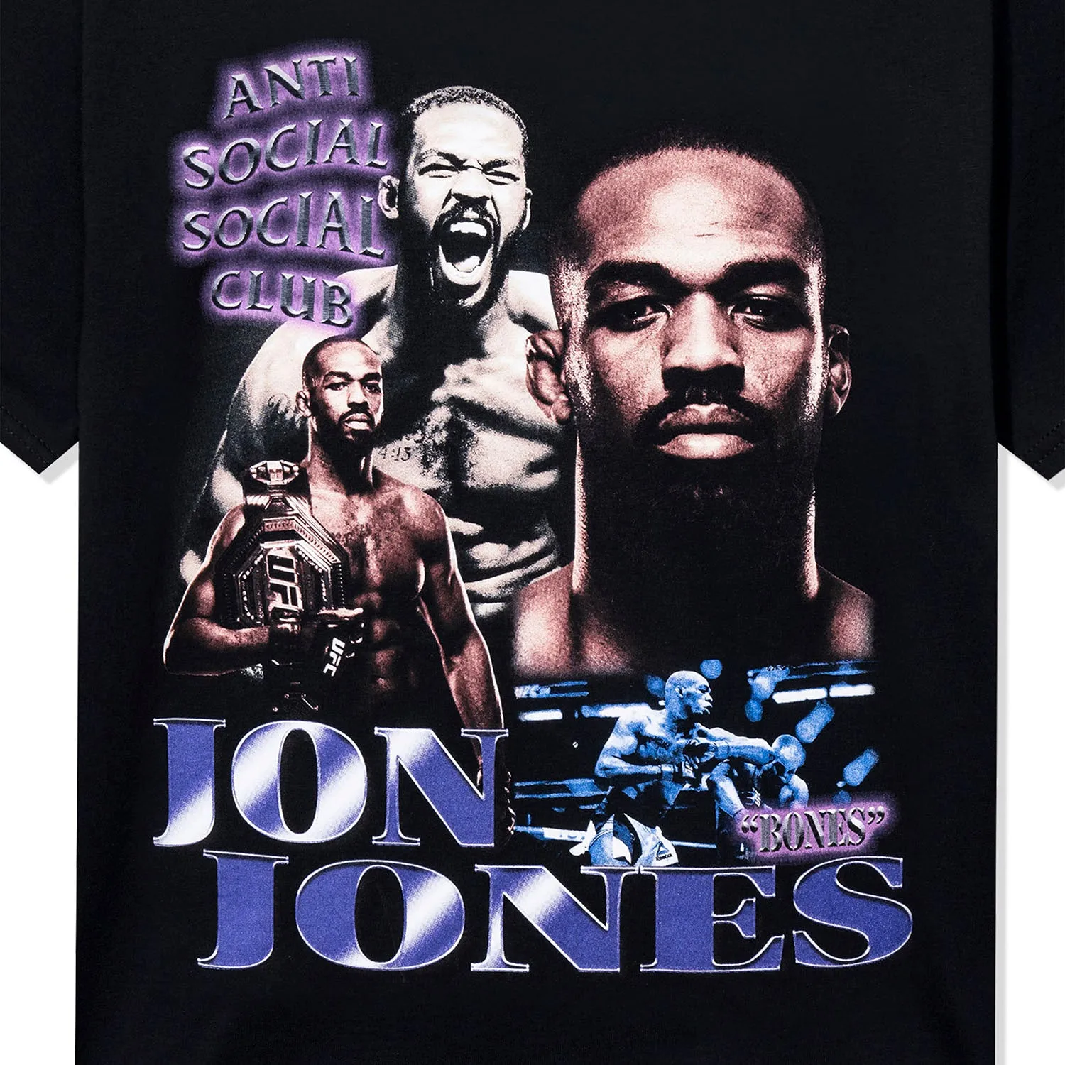 ASSC x UFC Jon Jones Tee - Black sold by Anti Social Social Club product image thumbnail 2