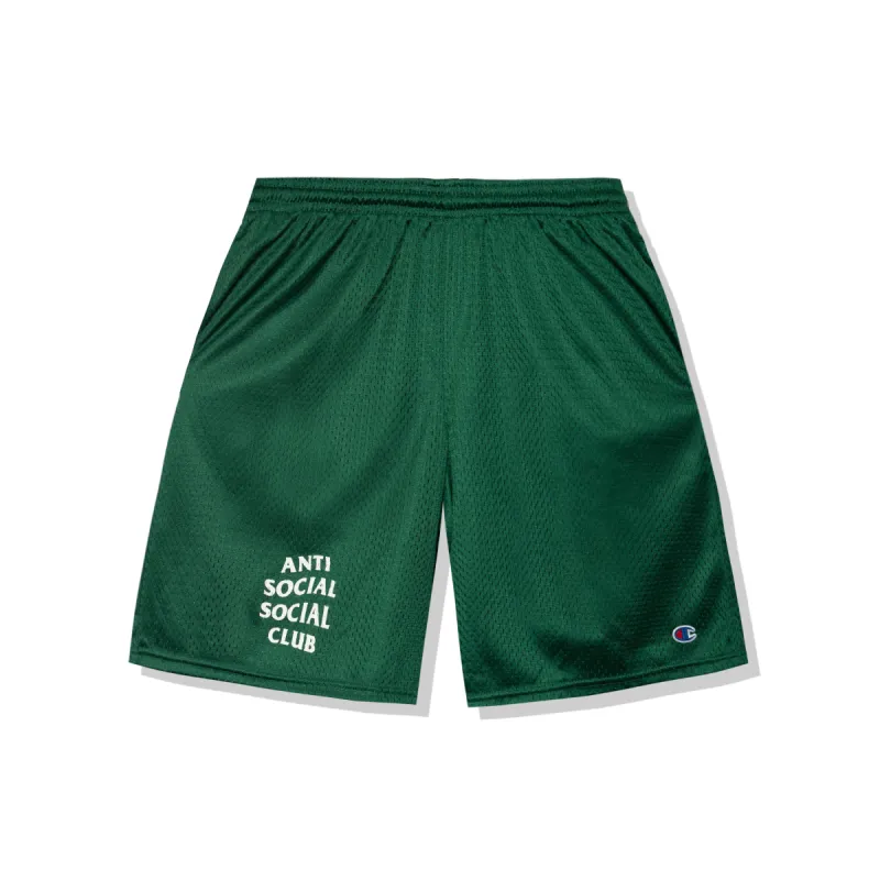 Sports Green Shorts sold by Anti Social Social Club