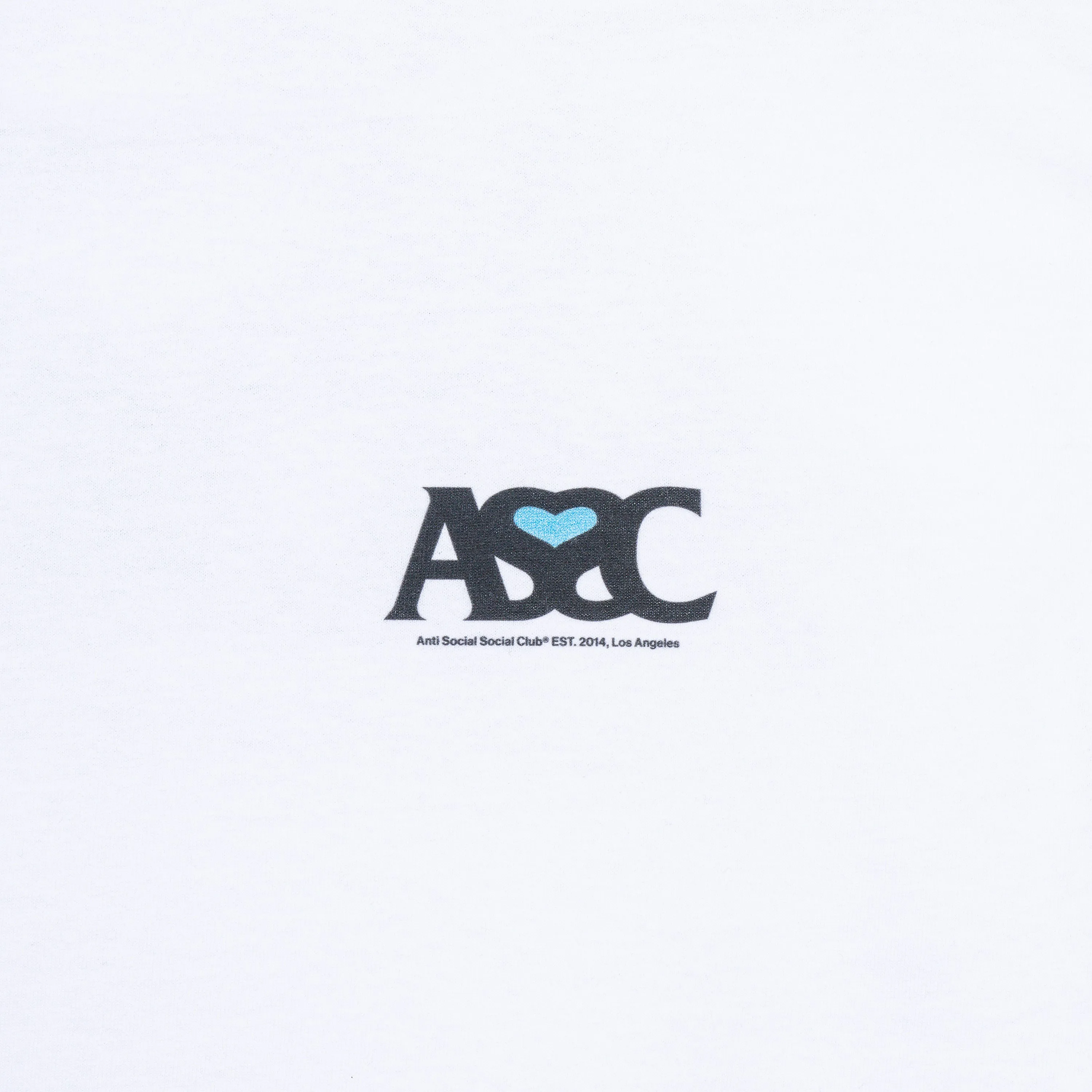 Negative Space White Tee sold by Anti Social Social Club product image thumbnail 4