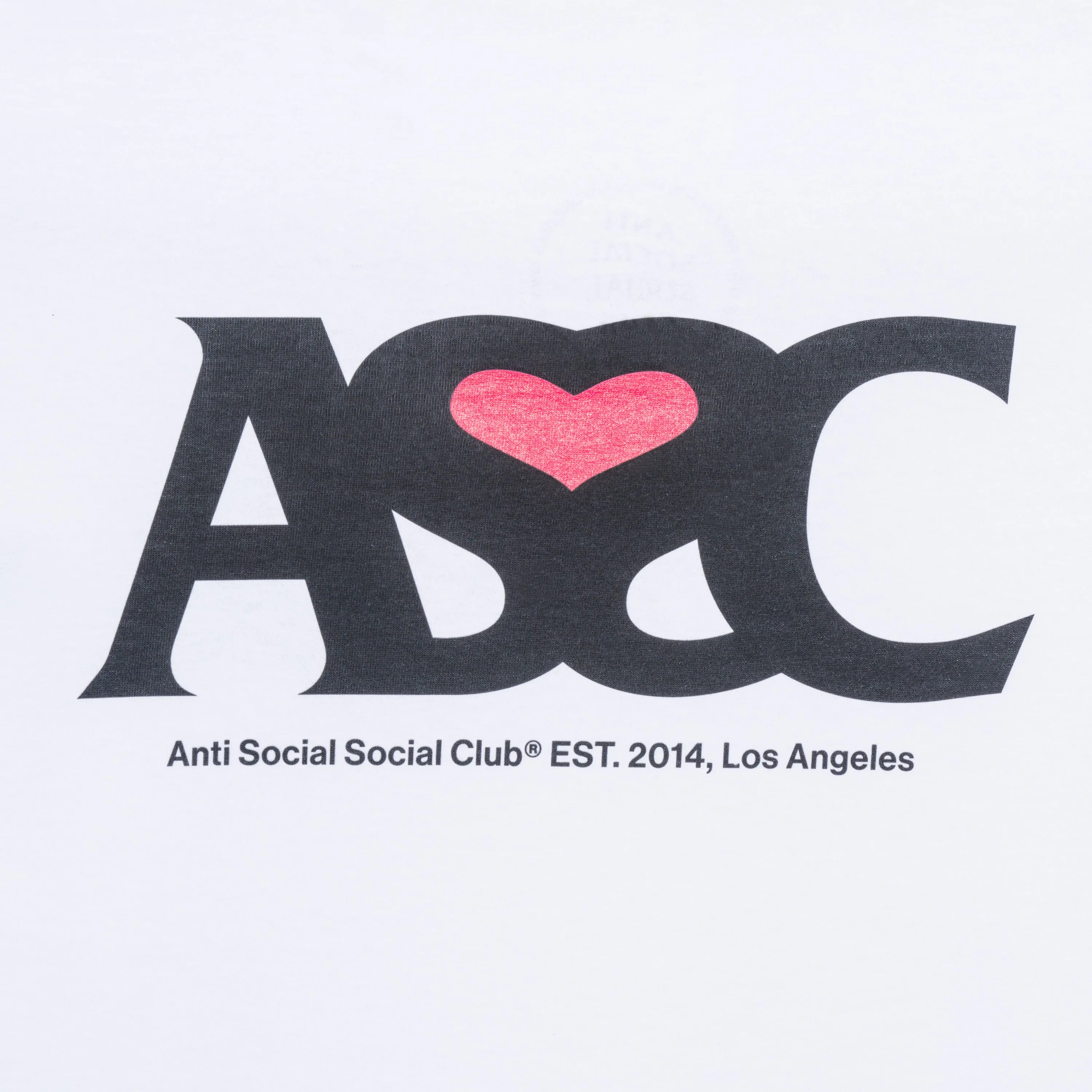 Negative Space White Tee sold by Anti Social Social Club product image thumbnail 3