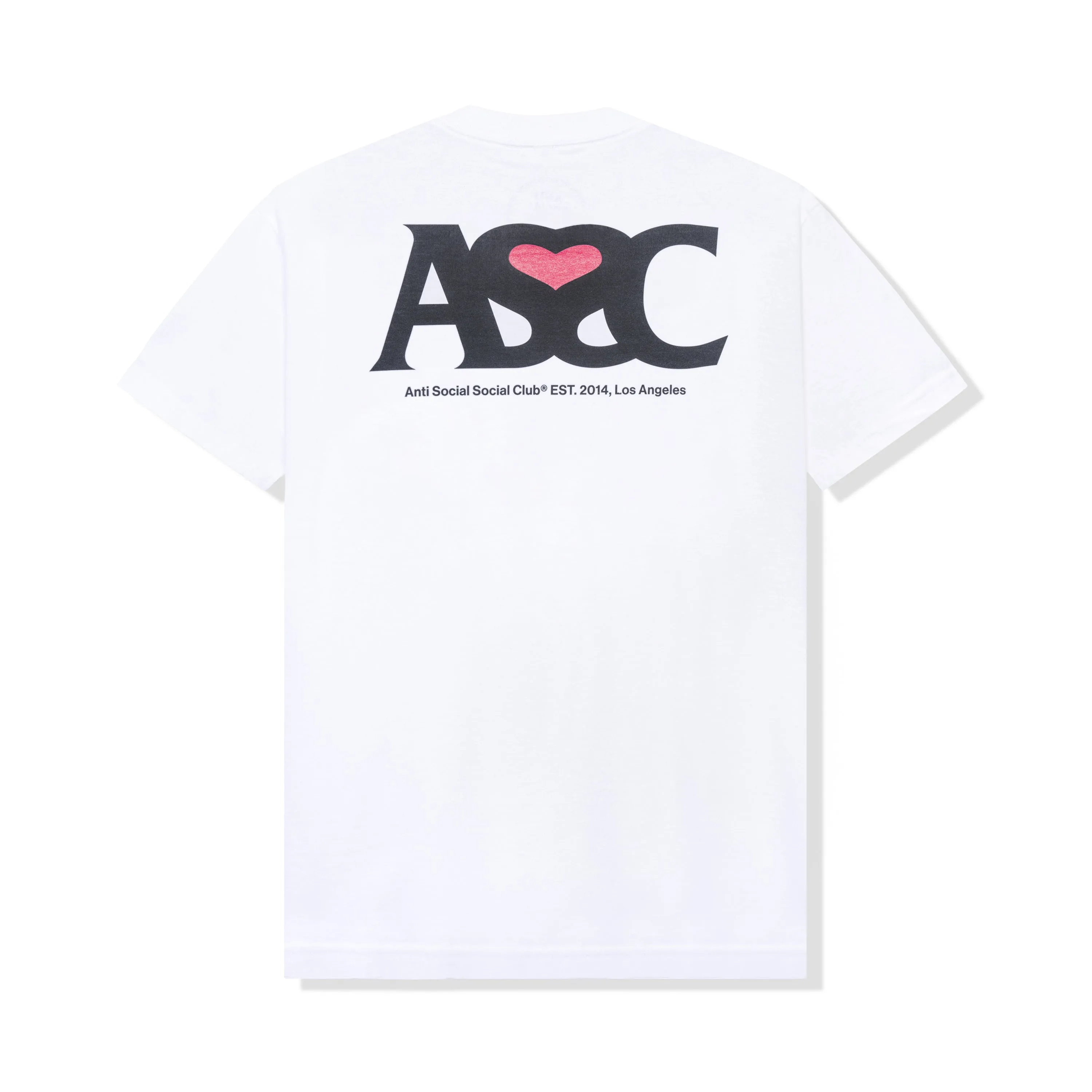 Negative Space White Tee sold by Anti Social Social Club
