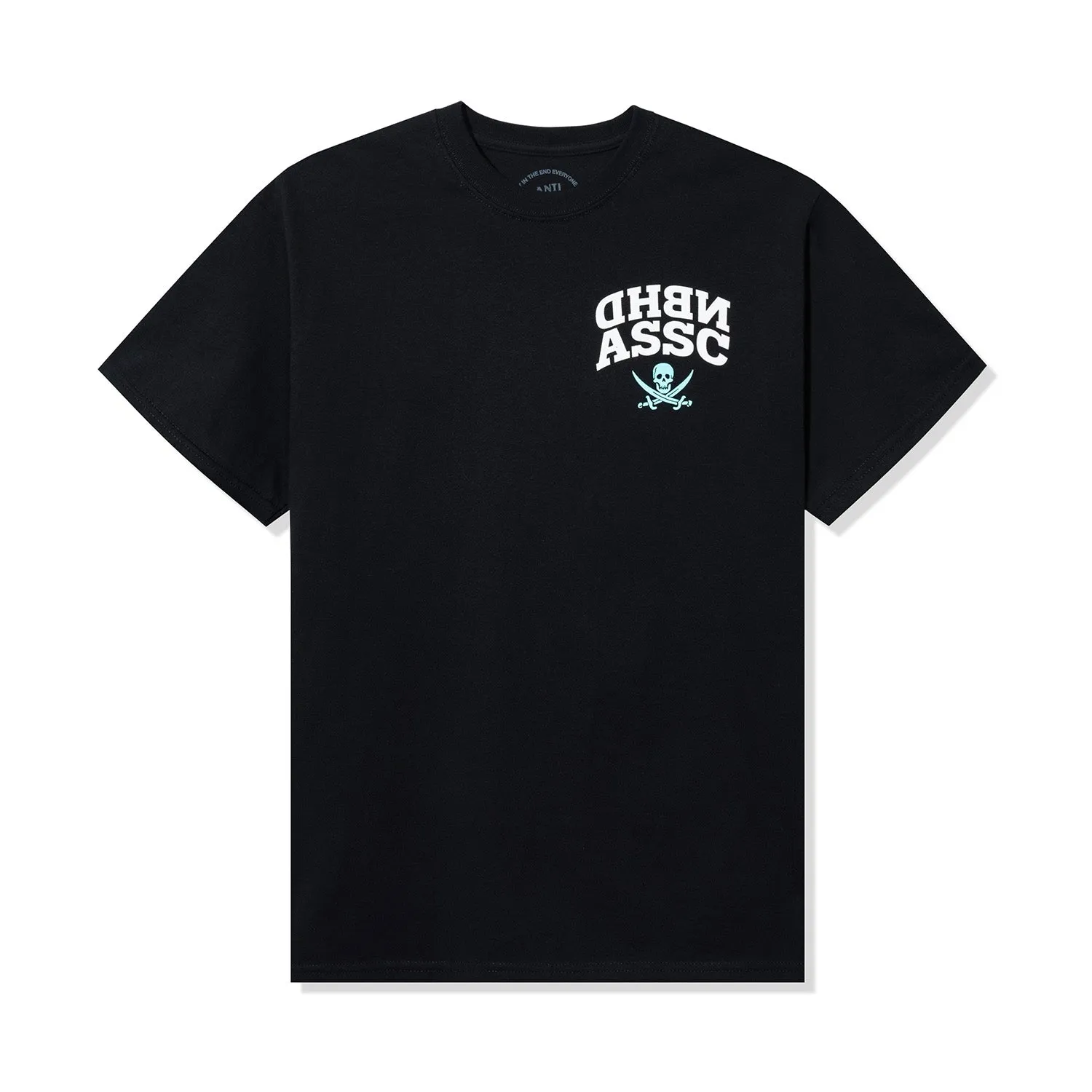 ASSC x Neighborhood Reverse Tee - Black/Blue sold by Anti Social Social Club