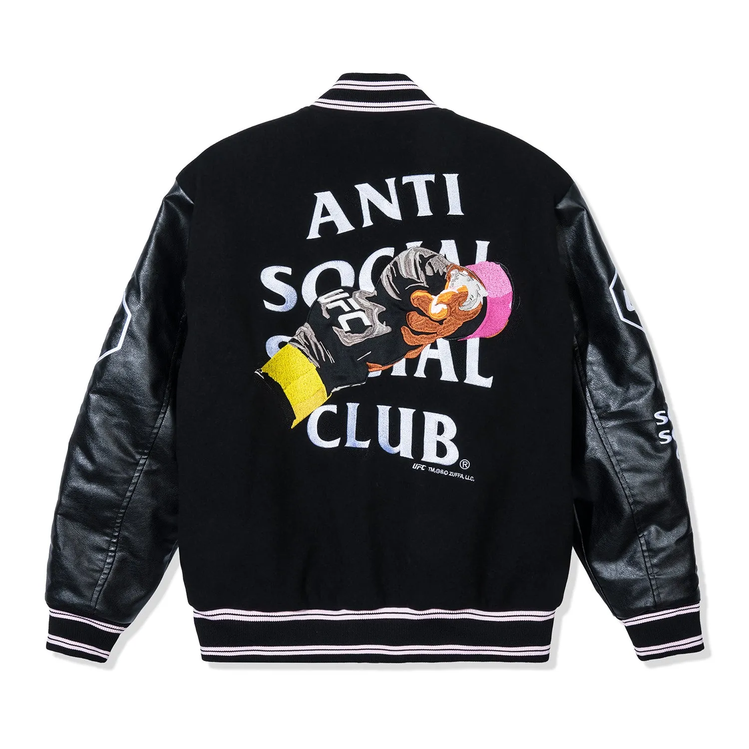 ジャケット・アウター UFC Buy Anti Social Social Club x UFC Corner Varsity Jacket