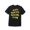 SMS Black Tee sold by Anti Social Social Club