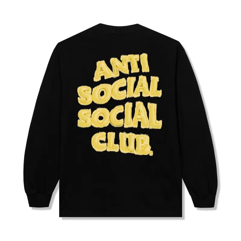 Anthropomorphic Black Long Sleeve Tee sold by Anti Social Social Club