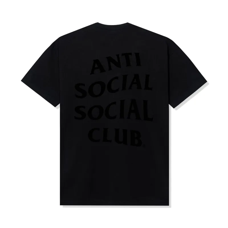 DeafTone Black Tee (Premium 6.5oz) made by Anti Social Social Club