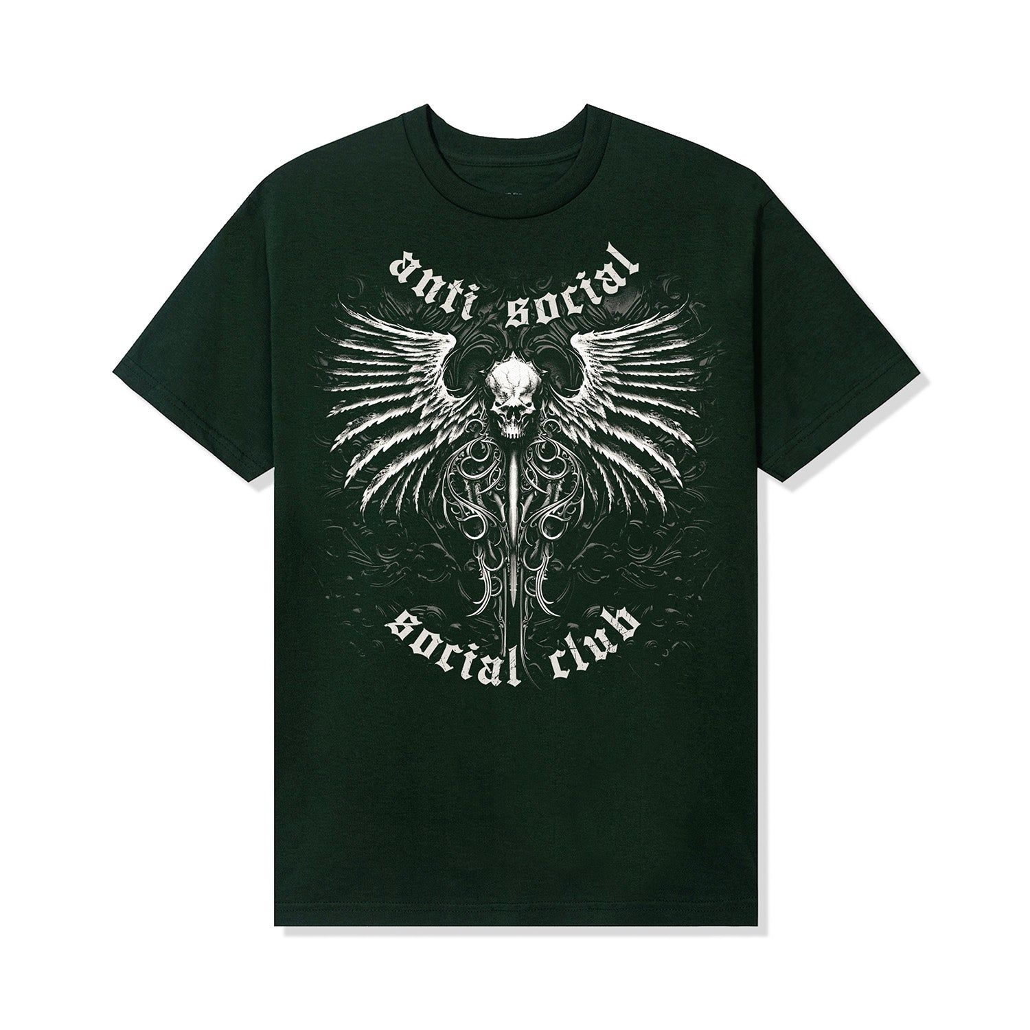 Sympathy Tee - Forest Green sold by Anti Social Social Club