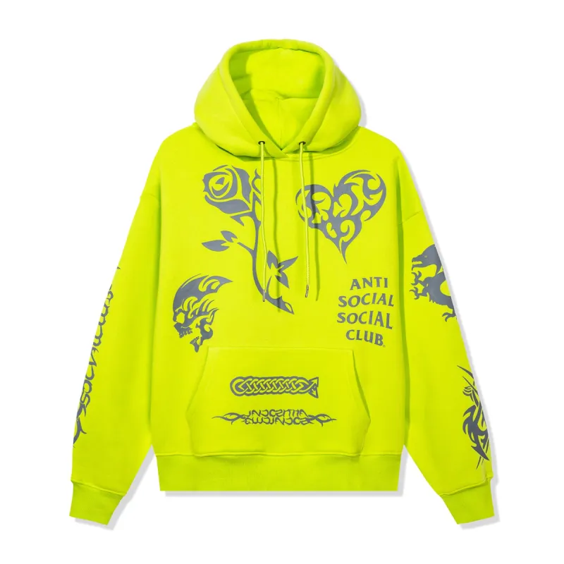 Helplessness Hoodie - Yellow made by Anti Social Social Club