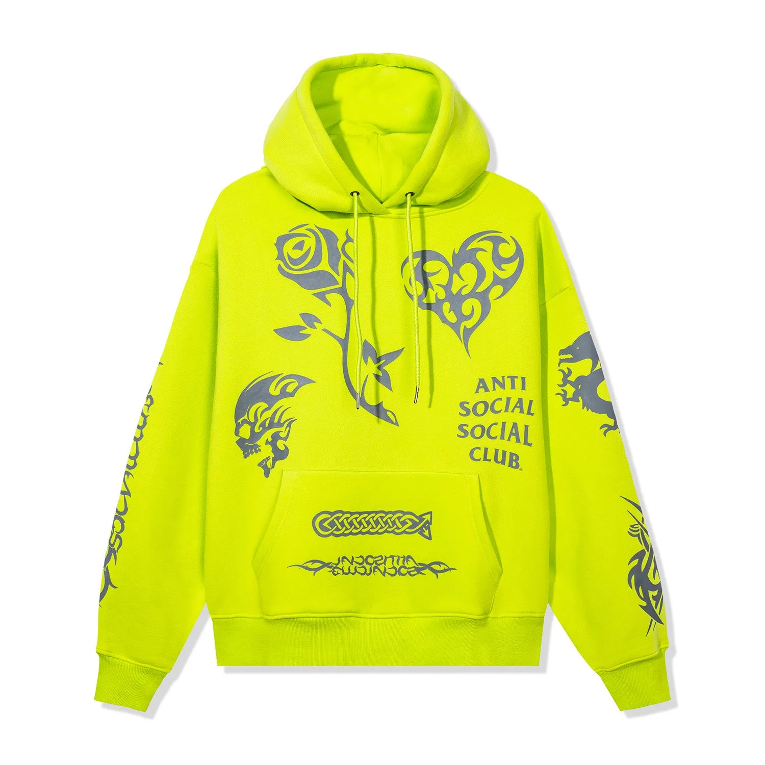 Helplessness Hoodie - Yellow sold by Anti Social Social Club