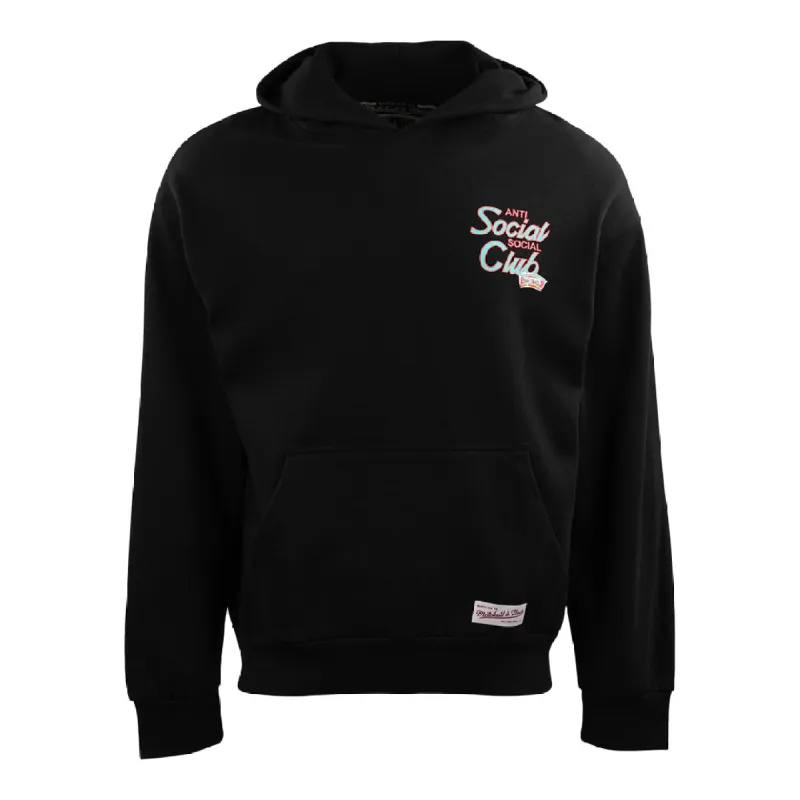 ASSC x Mitchell & Ness San Antonio Spurs NBA Coach Script Hoodie made by Anti Social Social Club