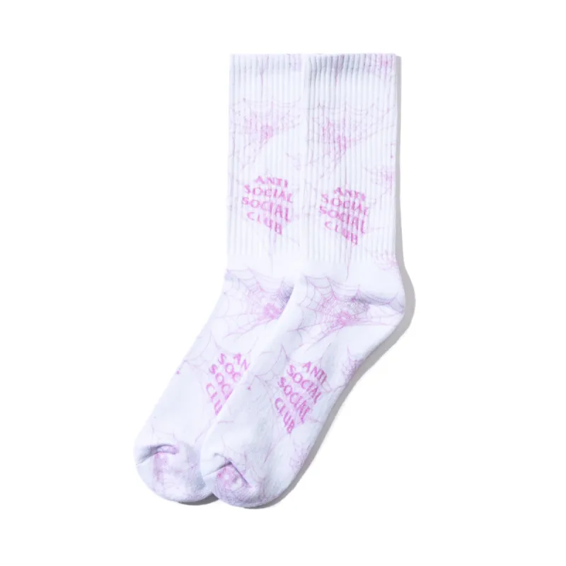Crawling In The Dark White Socks sold by Anti Social Social Club