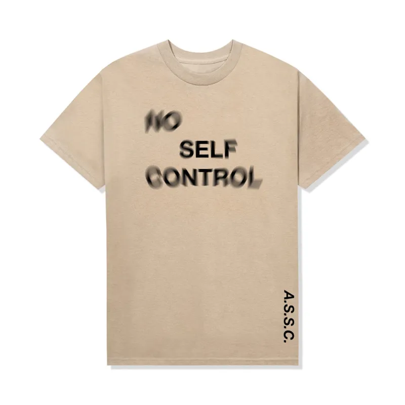 No Self Control Tee - Sand made by Anti Social Social Club