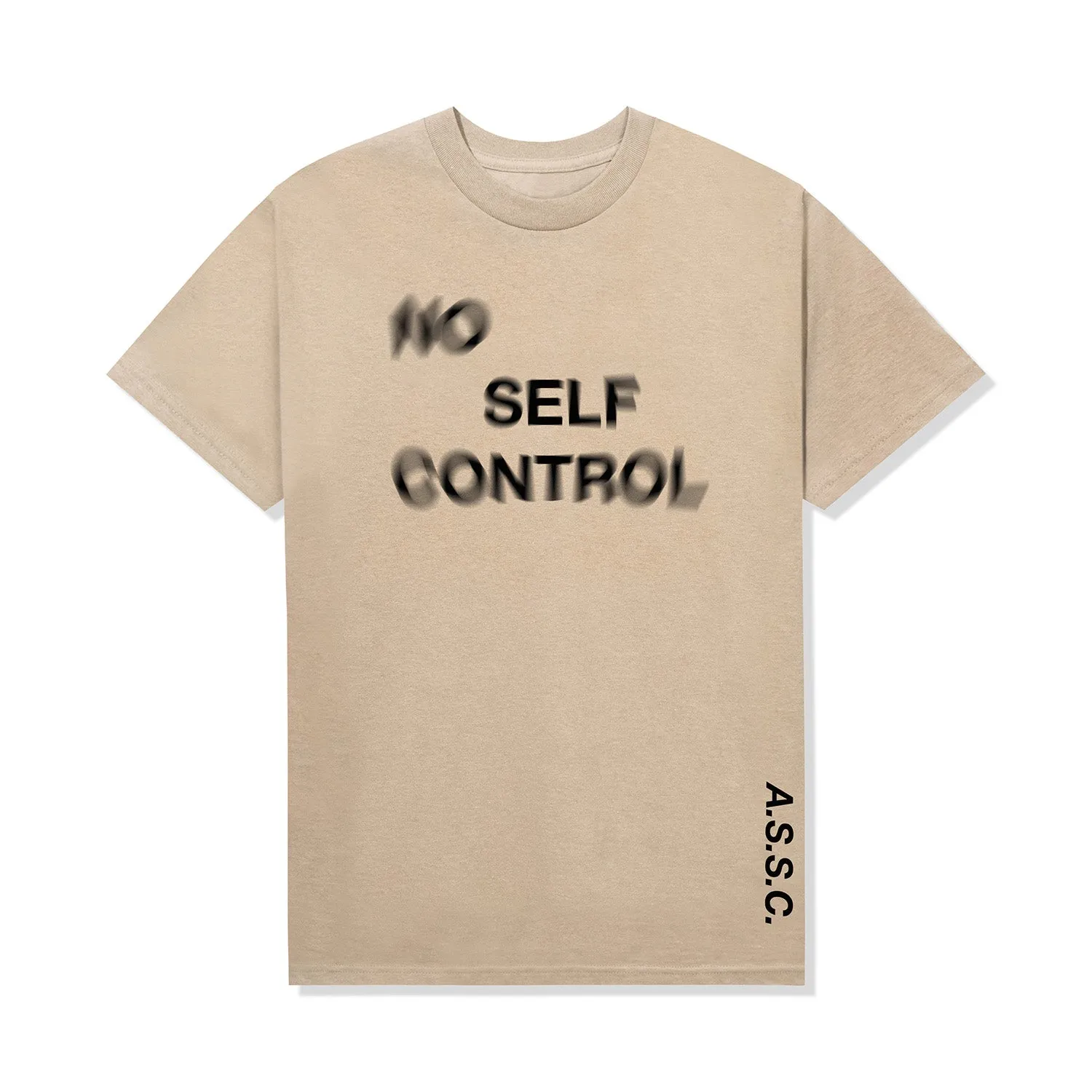 No Self Control Tee - Sand sold by Anti Social Social Club