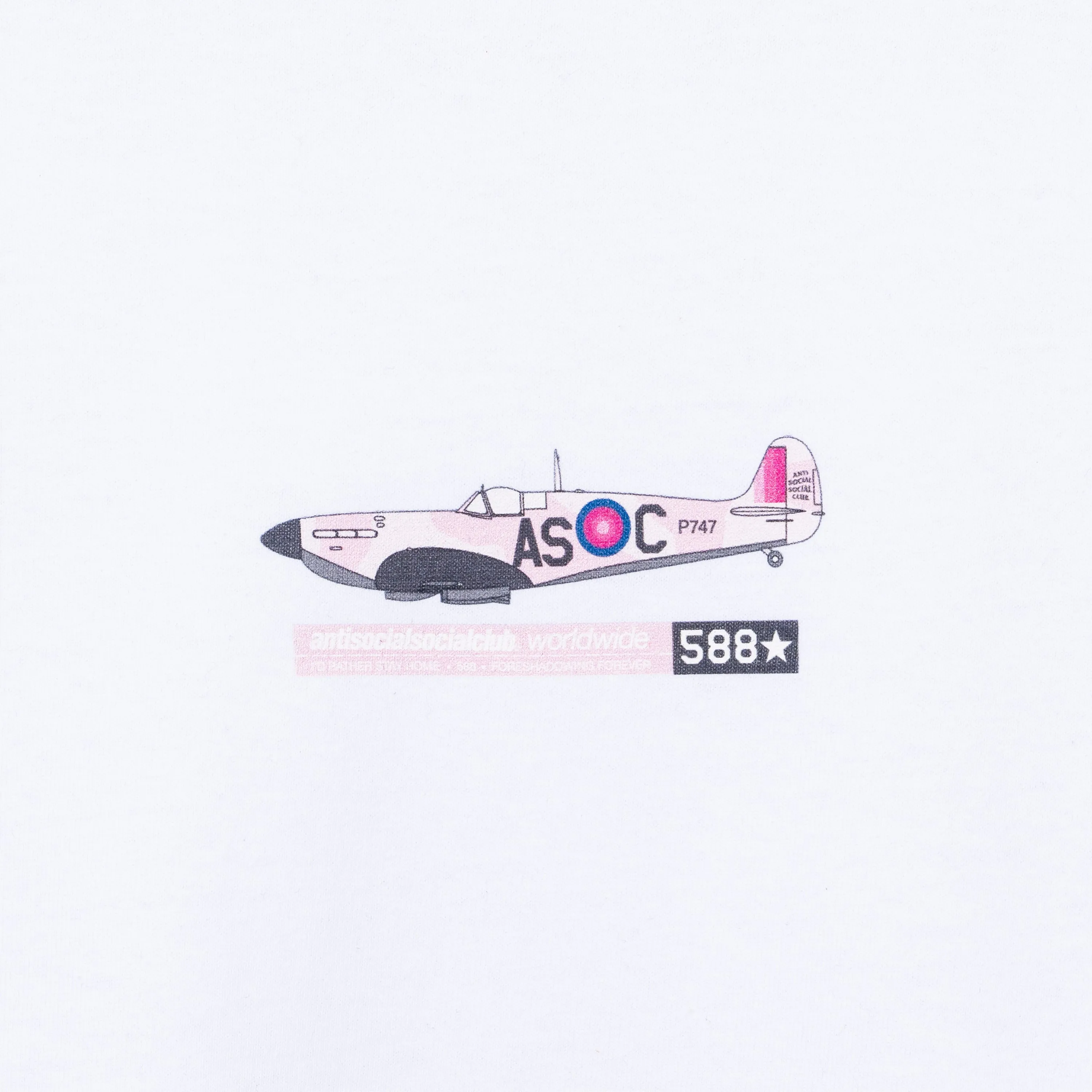 Runaway White Tee sold by Anti Social Social Club product image thumbnail 2