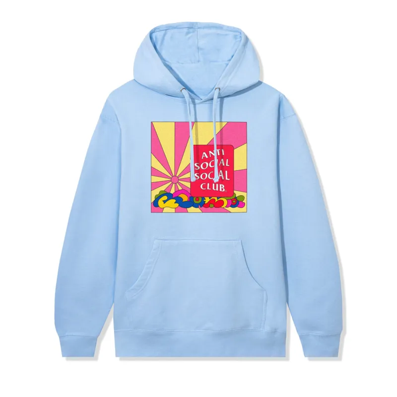 Appearing Normal Hoodie - Blue Aqua made by Anti Social Social Club