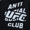ASSC x UFC Bruce Buffer Hoodie - Black sold by Anti Social Social Club