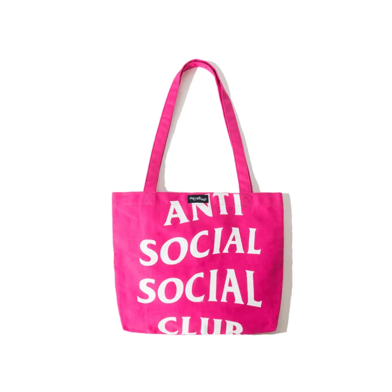 Legroom Pink Tote sold by Anti Social Social Club