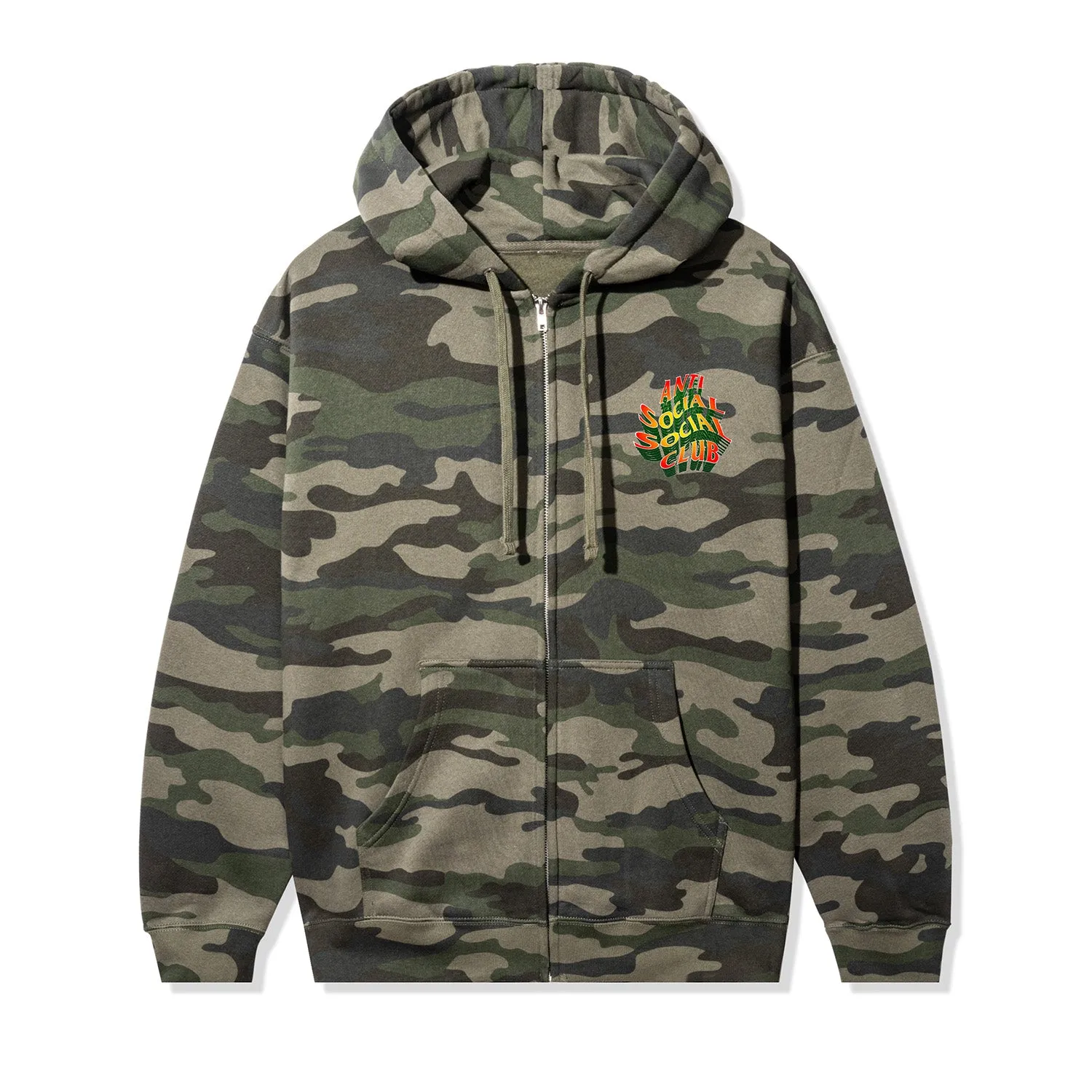 Fever Is Rising Zip Hoodie - Camo sold by Anti Social Social Club product image thumbnail 2