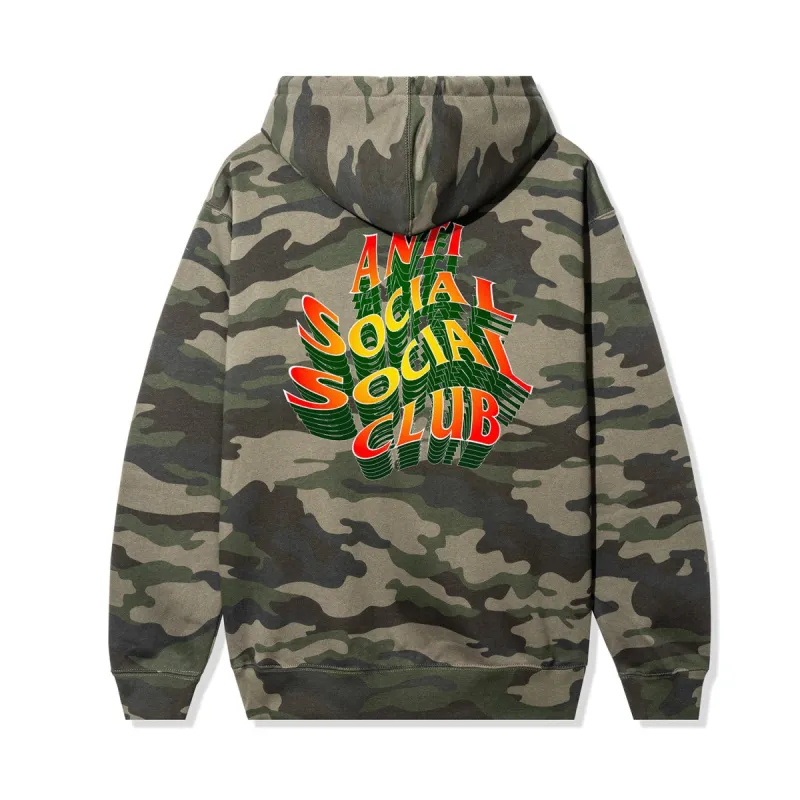 Fever Is Rising Zip Hoodie - Camo sold by Anti Social Social Club