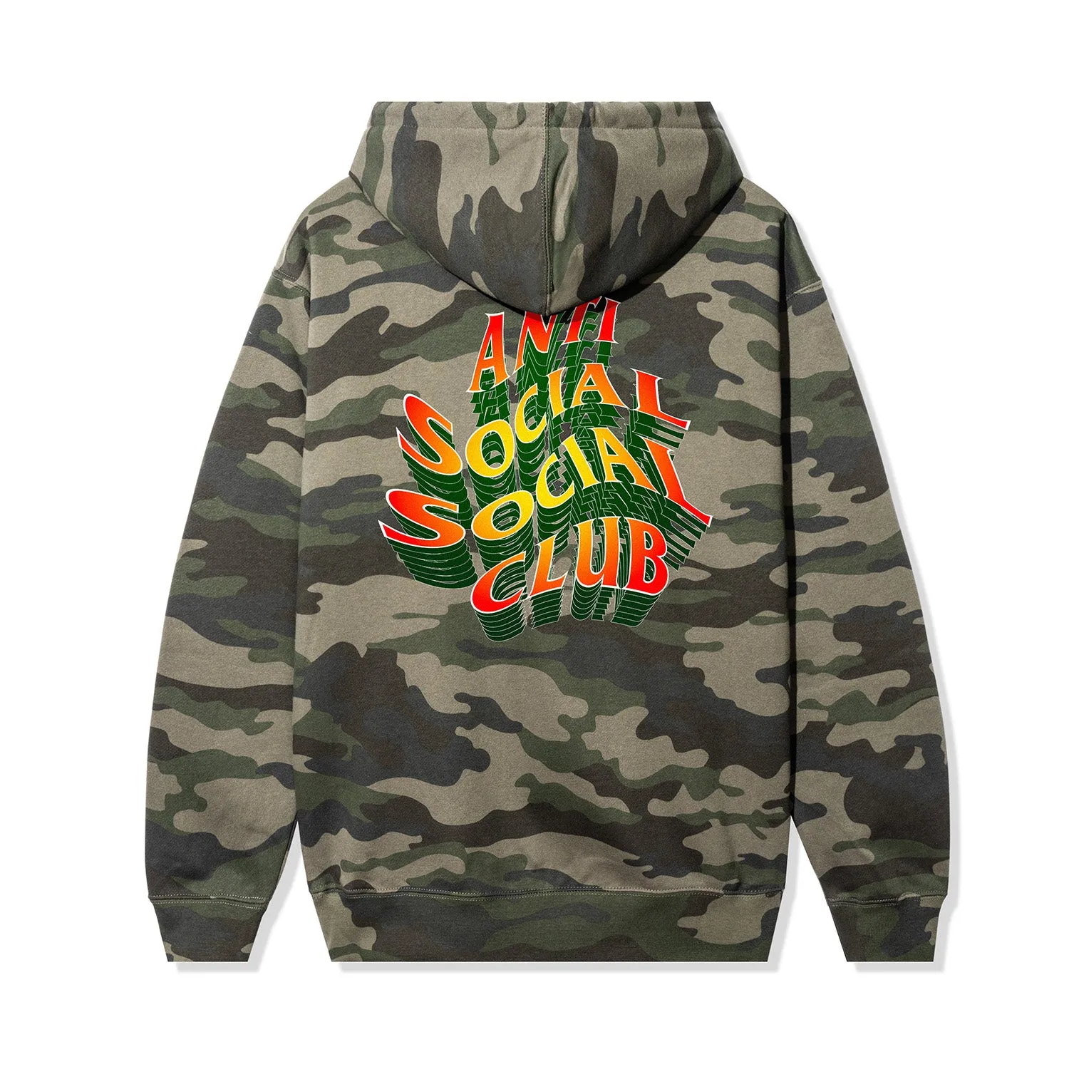 Fever Is Rising Zip Hoodie - Camo sold by Anti Social Social Club
