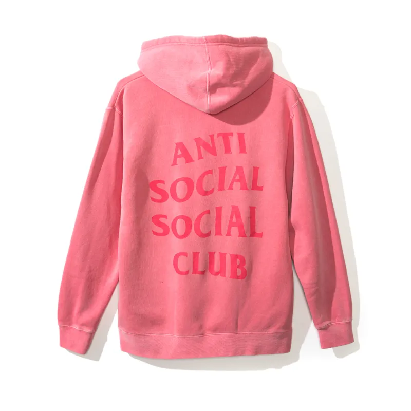 Ghosted Pink Tonal Hoody made by Anti Social Social Club