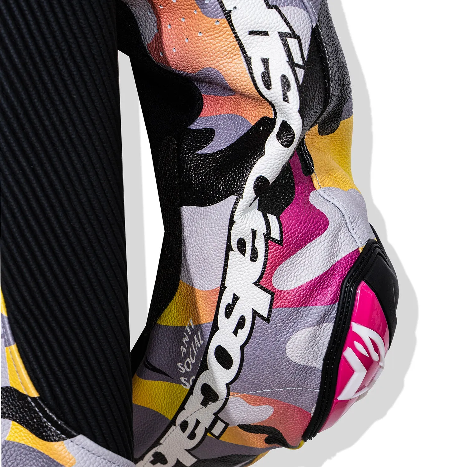 ASSC x Alpinestars Missile V2 Leather Jacket sold by Anti Social Social Club product image thumbnail 3