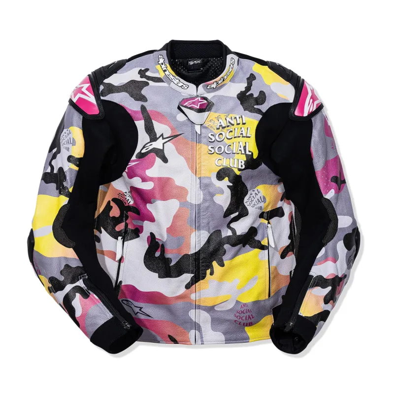 ASSC x Alpinestars Missile V2 Leather Jacket made by Anti Social Social Club