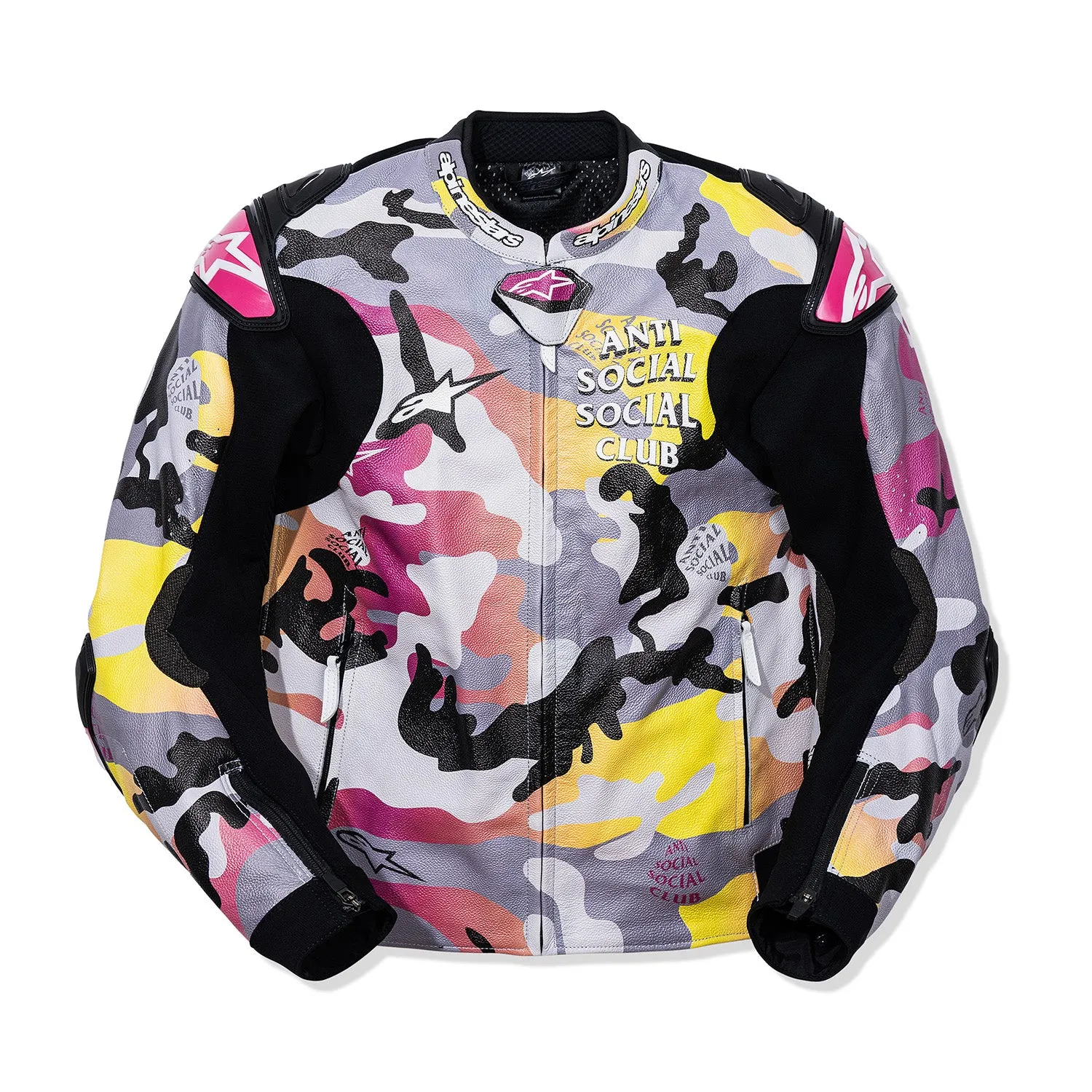 ASSC x Alpinestars Missile V2 Leather Jacket sold by Anti Social Social Club