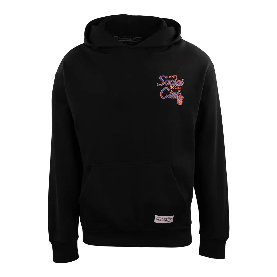 ASSC x Mitchell & Ness New York Knicks NBA Coach Script Hoodie sold by Anti Social Social Club