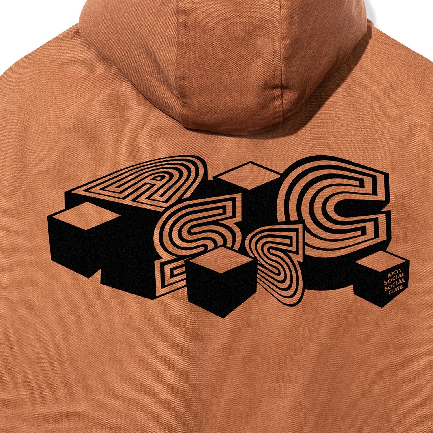 Uncertainty Hooded Jacket - Duck Brown sold by Anti Social Social Club product image thumbnail 3