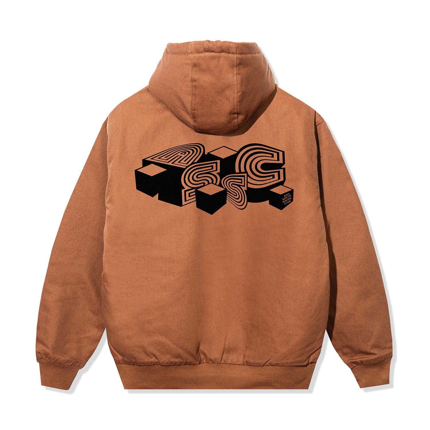 Uncertainty Hooded Jacket - Duck Brown sold by Anti Social Social Club product image thumbnail 2