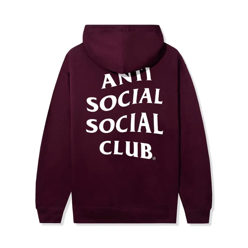 Mind Games Hoodie - Maroon sold by Anti Social Social Club