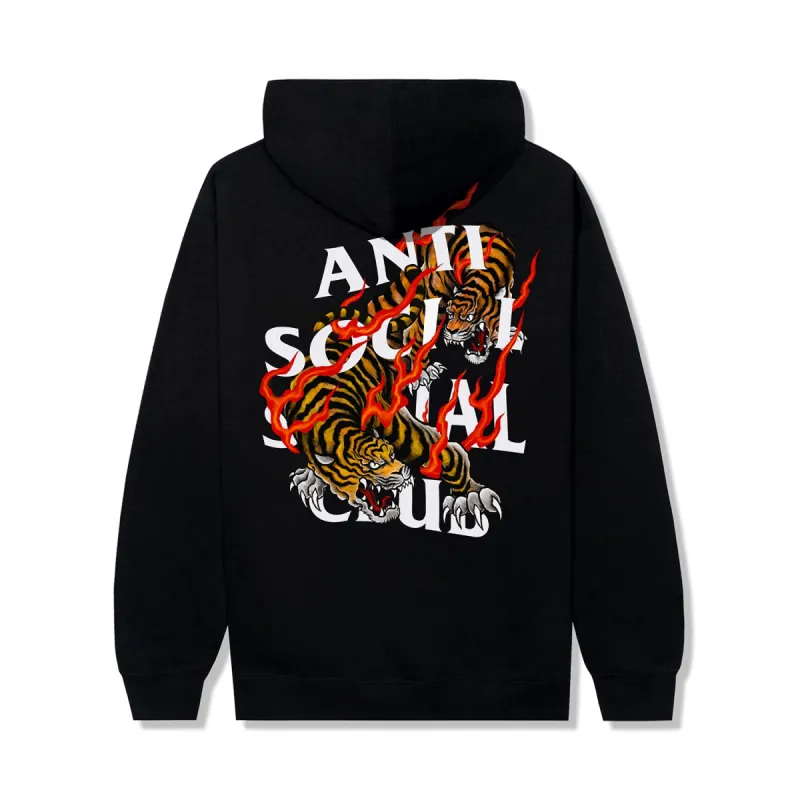 Tiger Blood Black Hoodie made by Anti Social Social Club
